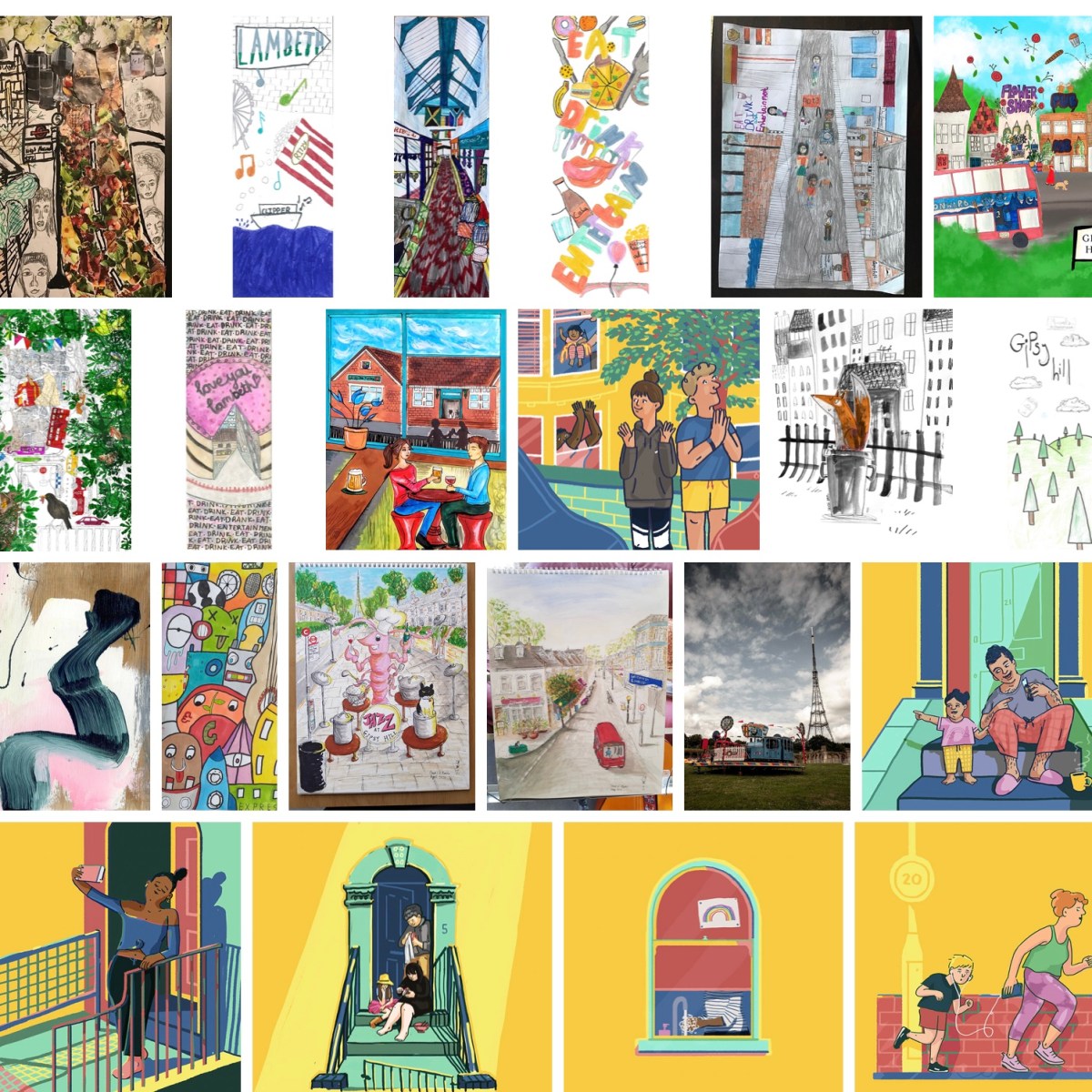 Gipsy Hill Lamp-Post Banner Competition&nbsp;Winners