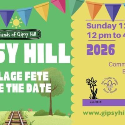 It’s happening! Join us on Sunday 12th July for the Gipsy Hill Village&nbsp;Fete