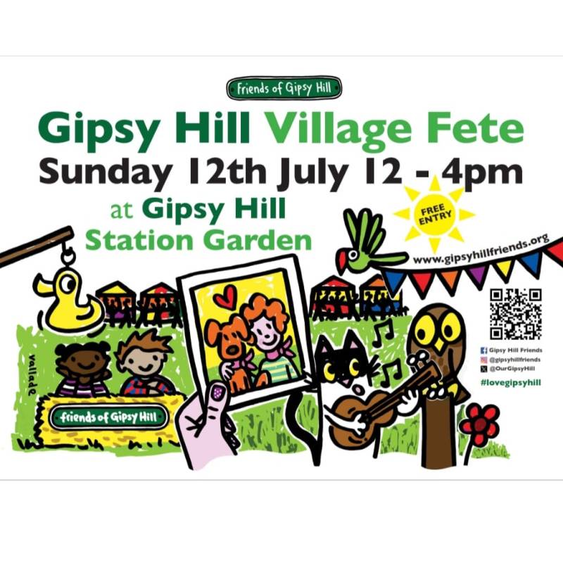 It’s happening! Join us on Sunday 12th July for the Gipsy Hill Village&nbsp;Fete